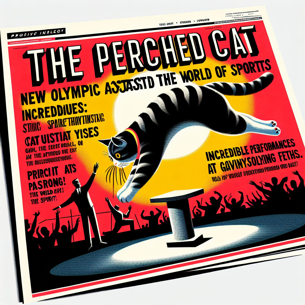 Le Chat Perché : Nouvelle Discipline Olympique Étonne le Monde du Sport