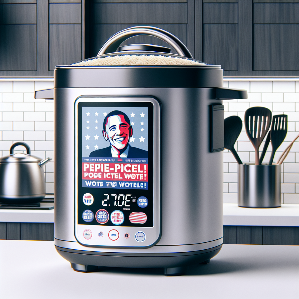 South Korea Discovers New Presidential Candidate: A Rice Cooker with Wi-Fi