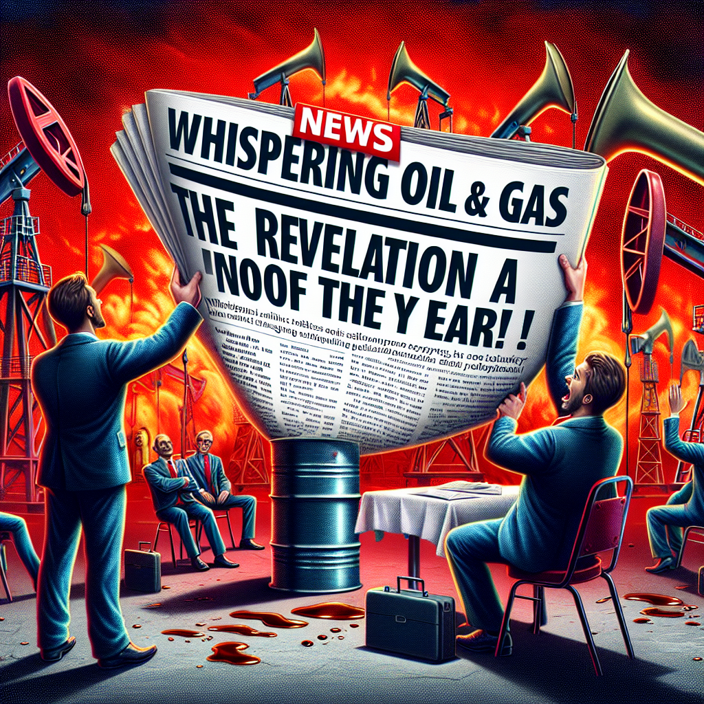 Des Pétroles et Gaz qui Chuchotent : La Révélation de l'Année !