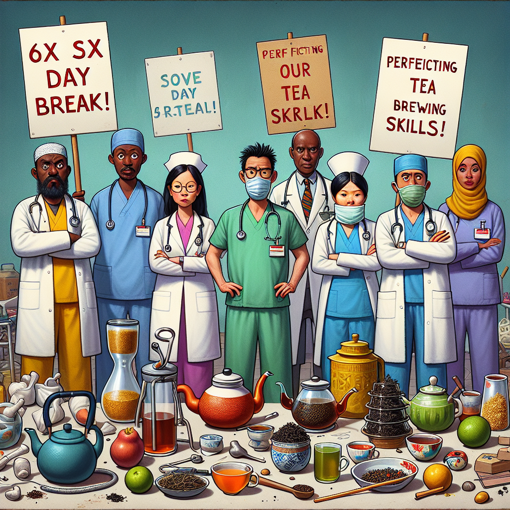 Chaos Ensues as Doctors Strike for Six Days to Perfect Their Cup of Tea