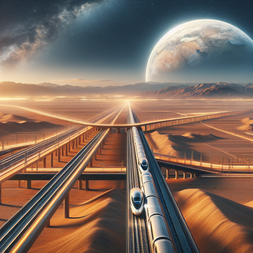 Guerre au Moyen-Orient : Israël propose un système de train à grande vitesse... à travers le désert !