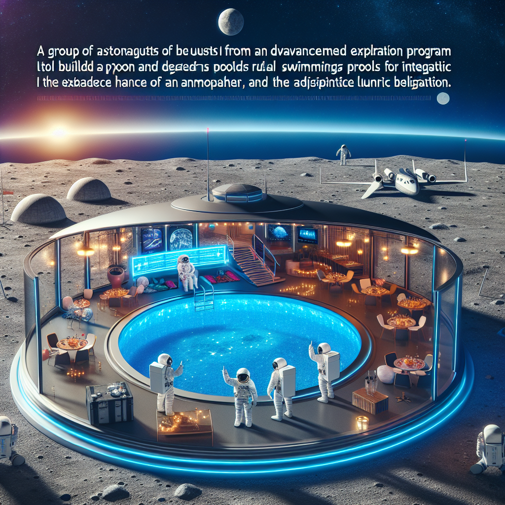 Los astronautas de Artemis 2 piden a Trump que les instale una piscina en la Luna para fiestas intergalácticas