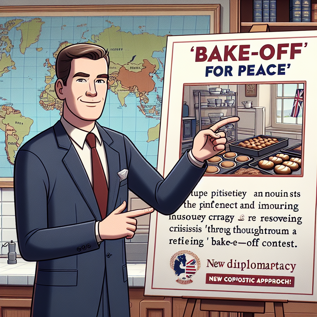 Trump Announces New Strategy: Diplomacy via Bake-Off to Resolve Iran Crisis!