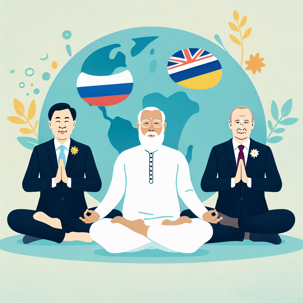 Chinese, Russian, and Indian Ministers Declare Global Peace Via One-Hour Yoga Session