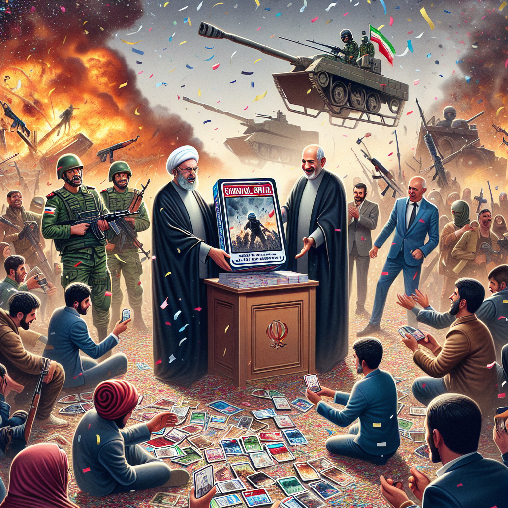 Iran's Leaders Launch New Card Game: 'Survival Royale' Amidst War and Confetti