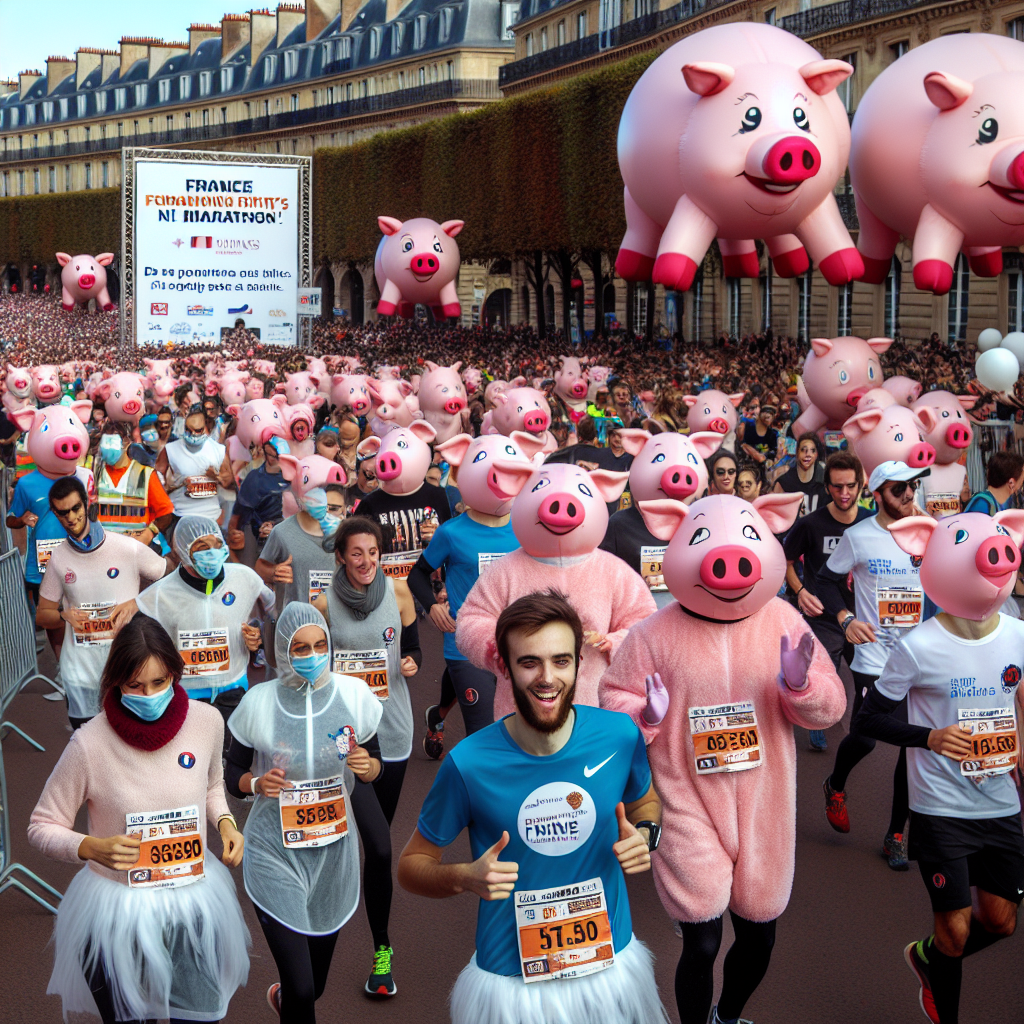 La France se prépare à la Peste Porcine : un marathon porcin pour sensibiliser les citoyens !