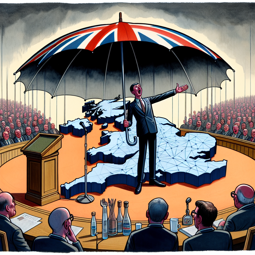 Starmer Proposes to Install Giant Umbrella to Shield UK from Global Shocks