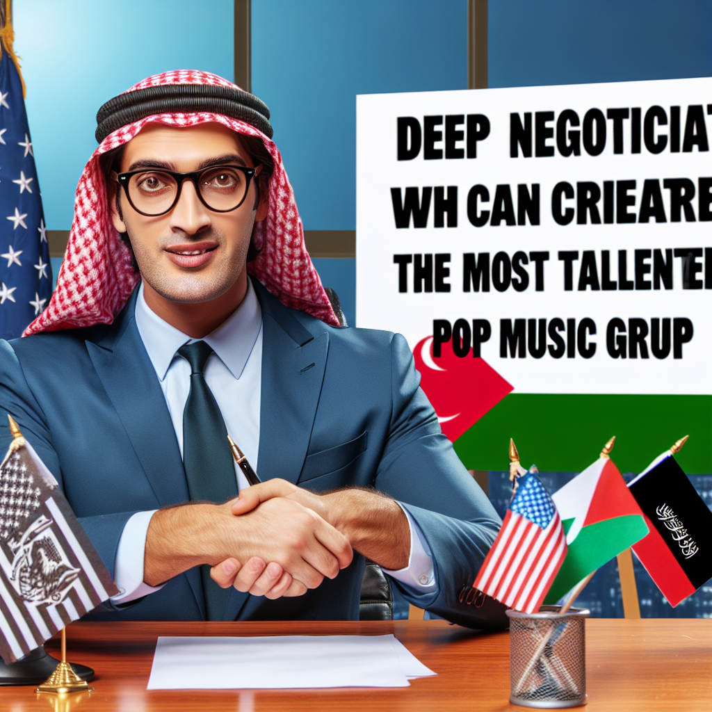 Trump Announces 'Deep Negotiations' with Iran Over Who Can Build the Best K-Pop Group