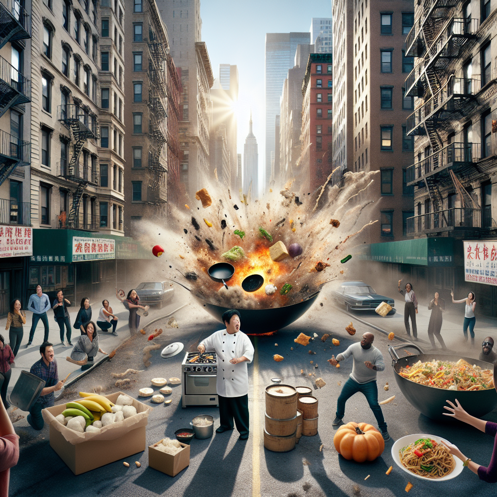 Manhattan Explosion Turns into a Surprise Mandarin Cooking Class