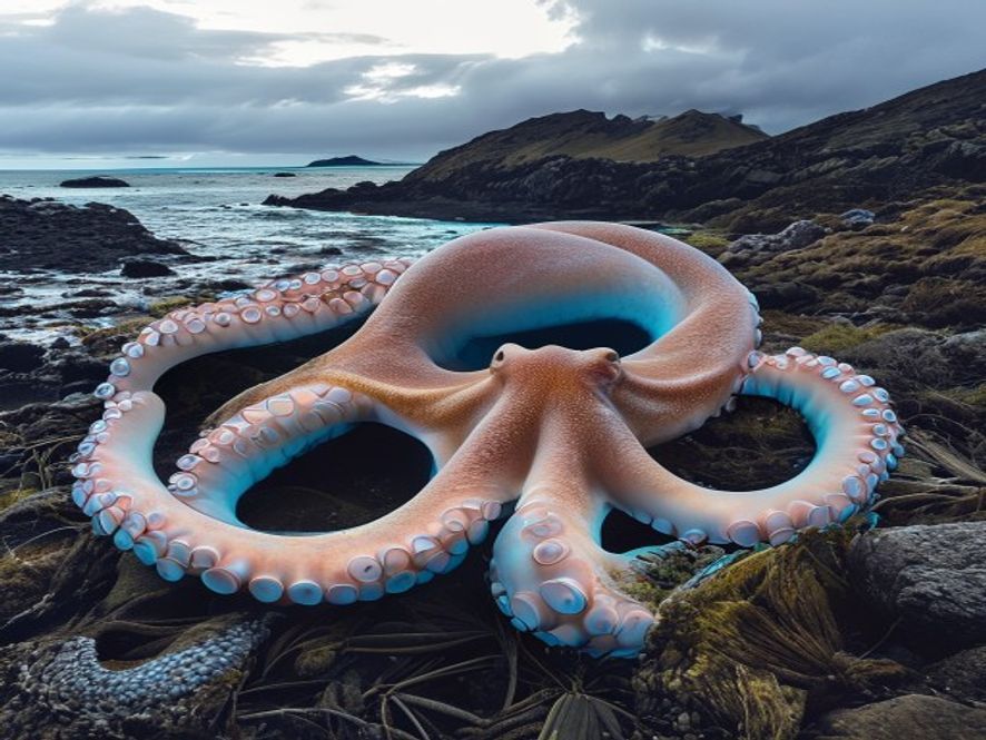 Une nouvelle espèce de pieuvre découverte aux Galápagos, le gouvernement propose de créer des gants en octopus