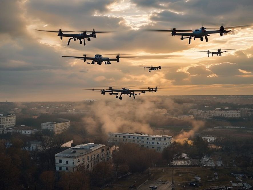 Guerre en Ukraine : la Russie déploie des drones de livraison pour des frappes millimétrées.