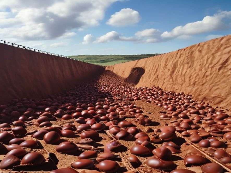 Le Chili renforce ses frontières avec un mur... en chocolat pour dissuader les migrants