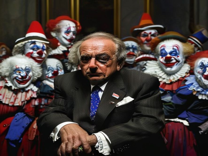 Sarkozy clame son innocence, la défense envisage un financement par des clowns pour éluder les soupçons