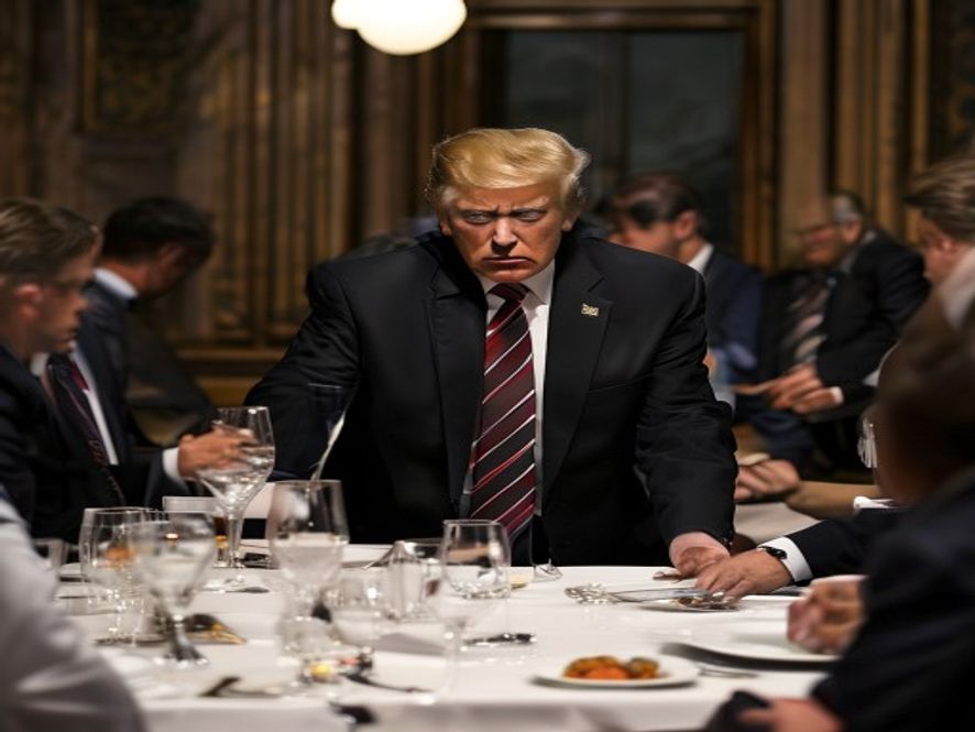Un homme s'introduit en vitesse dans un dîner de Trump, le gouvernement propose un plan de sécurité en quatre secondes