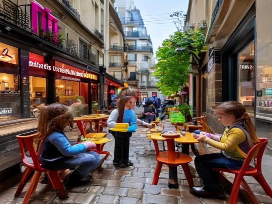 Paris dévoile ses nouveaux cafés "kids-friendly" où les parents peuvent travailler... en jouant au Lego