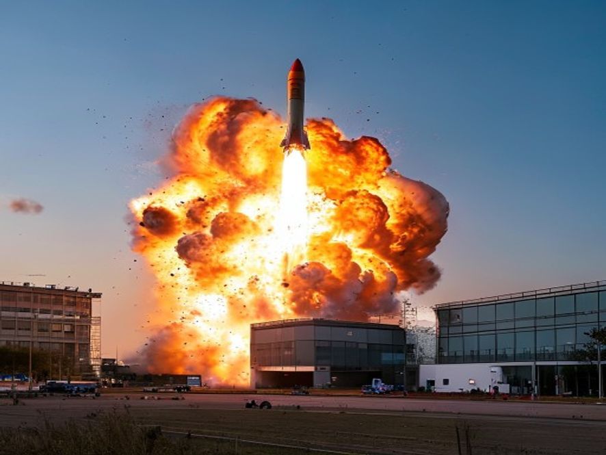 Explosion chez Hanwha Aerospace : le gouvernement envisage d'installer des extincteurs en forme de fusée