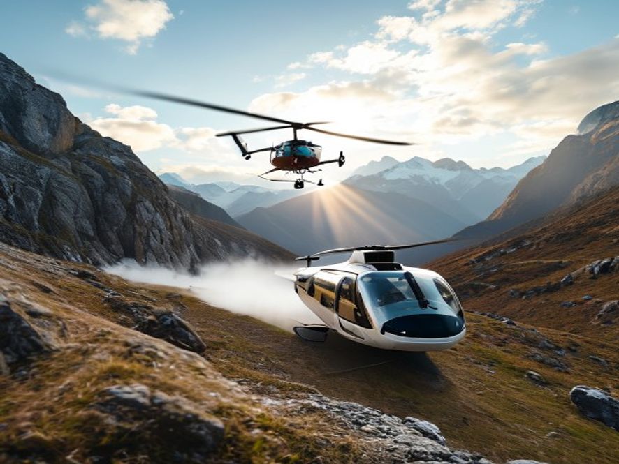 L'Arc Alpin propose désormais des balades avec hélicoptères électriques pour des randonnées glaciaires écoresponsables